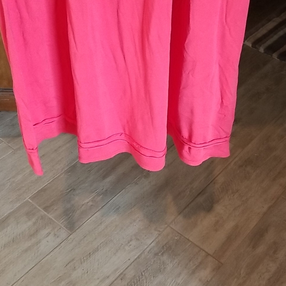 Coral Max Studio Maxi Dress floor length soft flowy cotton blend - Picture 3 of 6